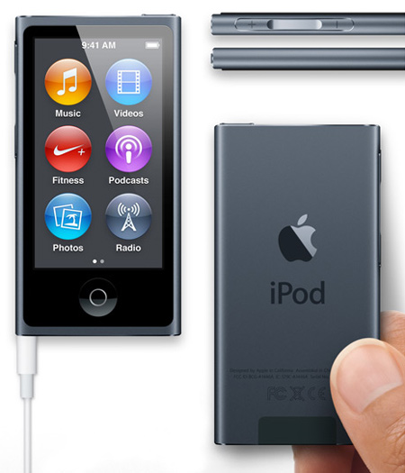 Apple iPod nano ブラック 16GB Apple iPod nano 16GB slate - Odtwarzacze MP3 - Sklep